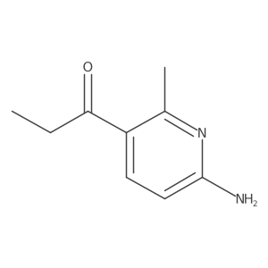 1-(6-Amino-2-methylpyridin-3-yl)propan-1-one Structure