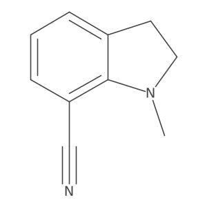 1-Methylindoline-7-carbonitrile Structure