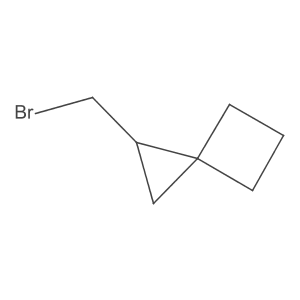 1-(Bromomethyl)spiro[2.3]hexane结构式
