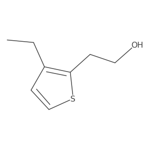 2-(3-Ethylthiophen-2-yl)ethan-1-ol Structure
