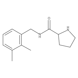 N-(2,3-Dimethylbenzyl)pyrrolidine-2-carboxamide Structure