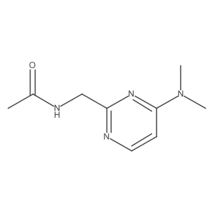 N-((4-(dimethylamino)pyrimidin-2-yl)methyl)acetamide Structure