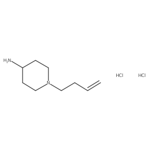 1-(But-3-en-1-yl)piperidin-4-amine dihydrochloride结构式