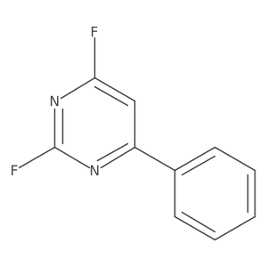2,4-Difluoro-6-phenylpyrimidine Structure