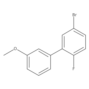 4-Bromo-1-fluoro-2-(3-methoxyphenyl)benzene Structure