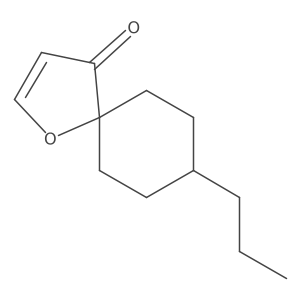 8-Propyl-1-oxaspiro[4.5]dec-2-en-4-one Structure