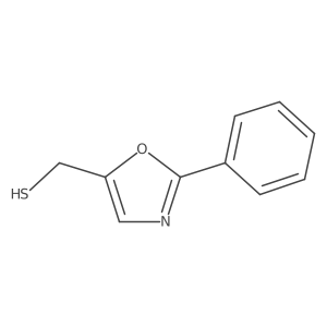 (2-Phenyl-1,3-oxazol-5-yl)methanethiol结构式