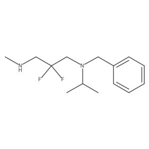 Benzyl[2,2-difluoro-3-(methylamino)propyl](propan-2-yl)amine Structure