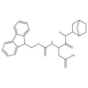 3-({bicyclo[2.2.1]heptan-2-yl}(methyl)carbamoyl)-3-({[(9H-fluoren-9-yl)methoxy]carbonyl}amino)propanoic acid Structure