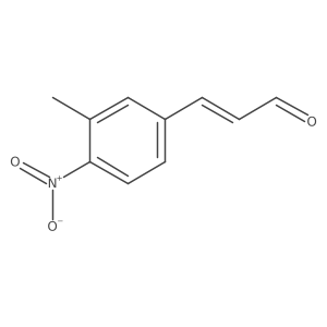 3-(3-Methyl-4-nitrophenyl)prop-2-enal Structure