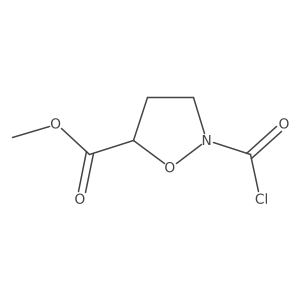 Methyl 2-(carboxy)-1,2-oxazolidine-5-carboxylate Structure