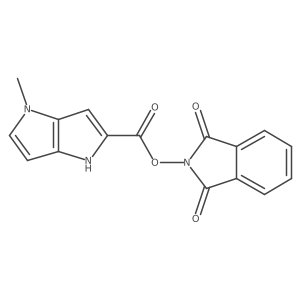 1,3-dioxo-2,3-dihydro-1H-isoindol-2-yl 4-methyl-1H,4H-pyrrolo[3,2-b]pyrrole-2-carboxylate结构式