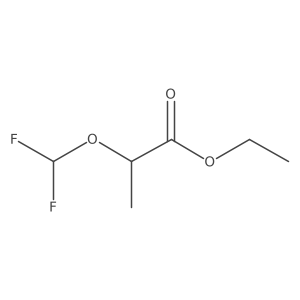 Ethyl (S)-2-(difluoromethoxy)propanoate结构式