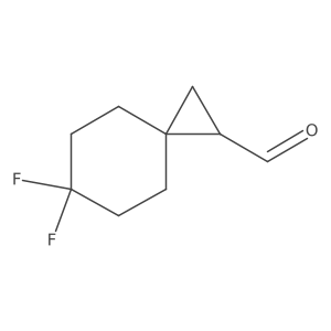 6,6-Difluorospiro[2.5]octane-2-carbaldehyde Structure
