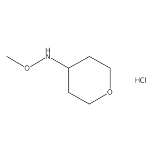 N-Methoxyoxan-4-amine;hydrochloride Structure