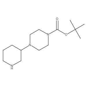 tert-butyl4-[(3S)-piperidin-3-yl]piperazine-1-carboxylate Structure