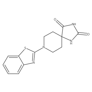 8-(1,3-Benzothiazol-2-yl)-1,3,8-triazaspiro[4.5]decane-2,4-dione Structure