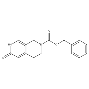 7-Cbz-5,6,7,8-tetrahydro-2,7-naphthyridin-3(2H)-one结构式