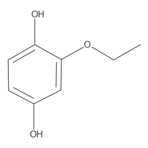 2-Ethoxybenzene-1,4-diol Structure