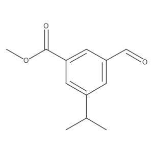 Methyl 3-formyl-5-isopropylbenzoate Structure