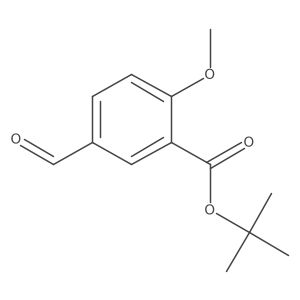 Tert-butyl 5-formyl-2-methoxybenzoate Structure