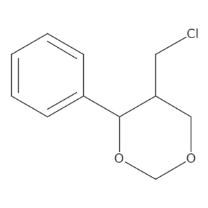 5-(Chloromethyl)-4-phenyl-1,3-dioxane结构式