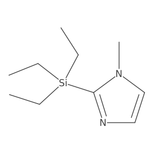 1-methyl-2-(triethylsilyl)-1H-imidazole Structure