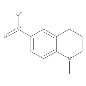 1-Methyl-6-nitro-1,2,3,4-tetrahydroquinoline结构式
