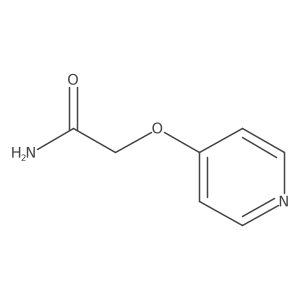 2-(Pyridin-4-yloxy)acetamide Structure