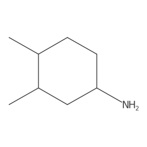 3,4-Dimethylcyclohexan-1-amine Structure