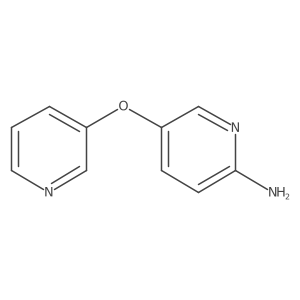 2-Amino-5-(3-pyridyloxy) pyridine结构式