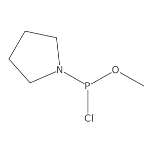Chloro(methoxy)pyrrolidinophosphine结构式