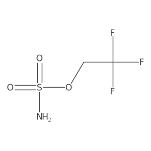 Sulfamic acid 2,2,2-trifluoro-ethyl ester结构式