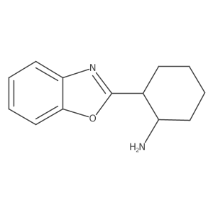 2-(2-Benzoxazolyl)cyclohexanamine Structure