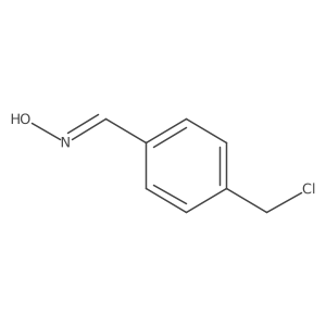 N-{[4-(chloromethyl)phenyl]methylidene}hydroxylamine Structure