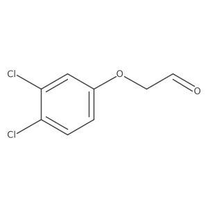 2-(3,4-Dichlorophenoxy)acetaldehyde结构式