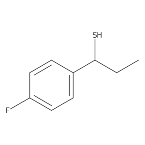 1-(4-Fluorophenyl)propane-1-thiol Structure