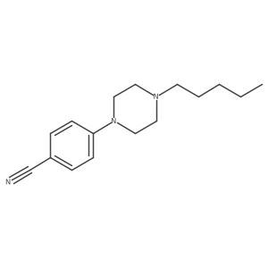 4-(4-Pentylpiperazin-1-YL)benzonitrile Structure