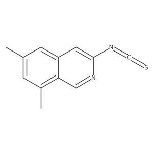 3-Isothiocyanato-6,8-dimethylisoquinoline结构式
