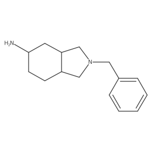 (3aR,7aS)-2-benzyl-octahydro-1H-isoindol-5-amine Structure