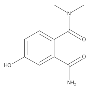 4-Hydroxy-N1,N1-dimethylphthalamide结构式