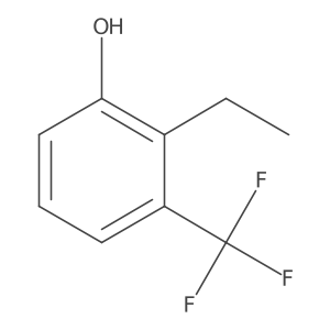 2-Ethyl-3-(trifluoromethyl)phenol Structure