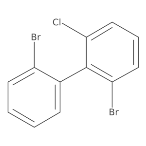 2,2'-Dibromo-6-chloro-1,1'-biphenyl结构式