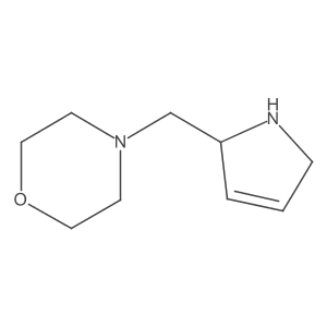 4-((2,5-Dihydro-1H-pyrrol-2-yl)methyl)morpholine Structure