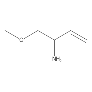 1-Methoxybut-3-en-2-amine结构式