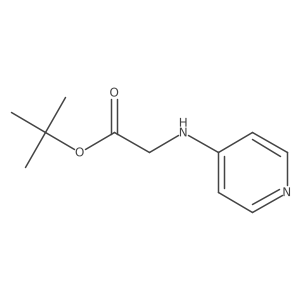Pyridin-4-yl-glycine tert-butyl ester Structure