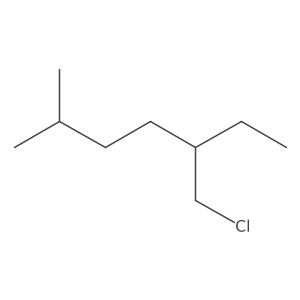 5-(Chloromethyl)-2-methylheptane结构式