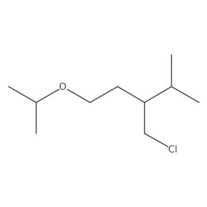 3-(Chloromethyl)-1-isopropoxy-4-methylpentane Structure