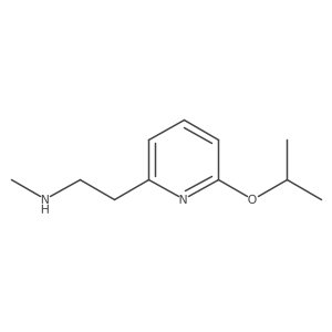 Methyl({2-[6-(propan-2-yloxy)pyridin-2-yl]ethyl})amine Structure