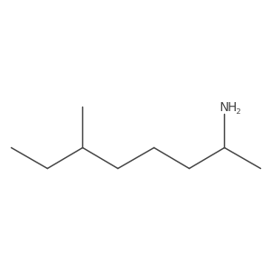 6-Methyloctan-2-amine结构式